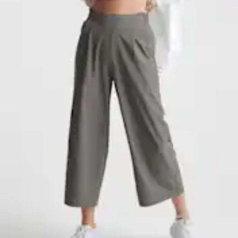 Quince Performance Tech Wide Leg Pants
